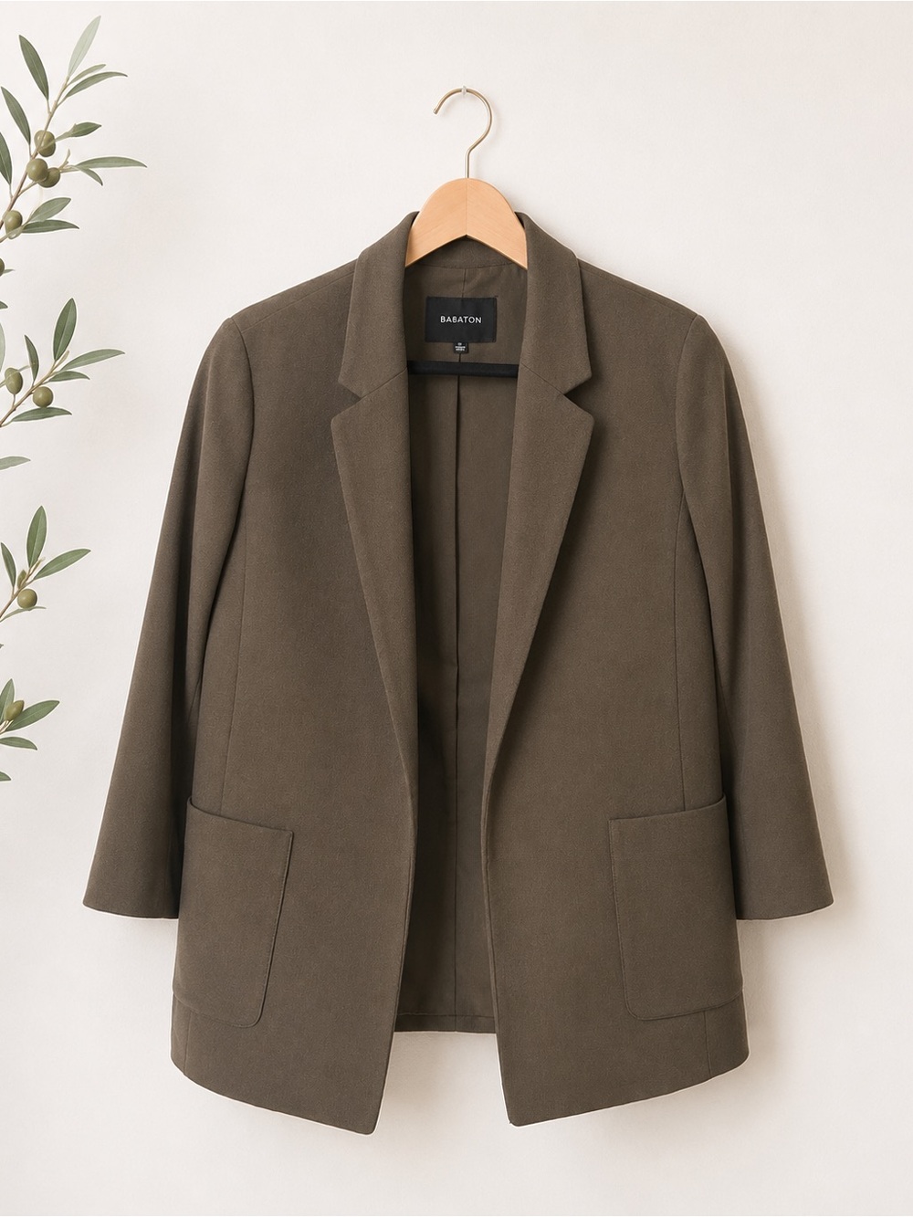 BABATON | Aritzia Olive Green Watson Blazer | 4